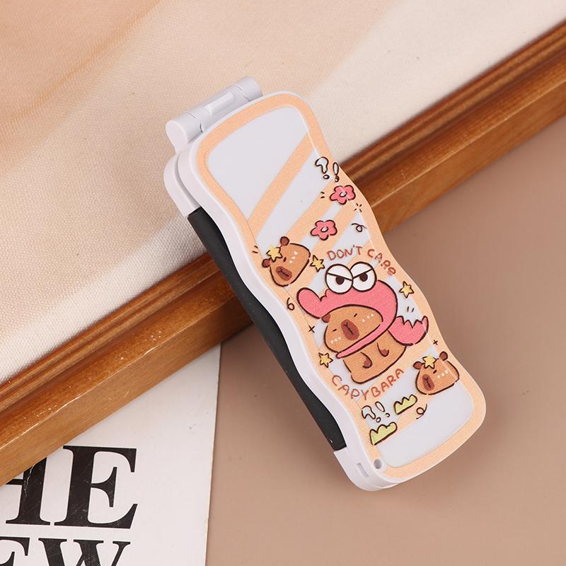 Мини-щетка для волос, складная массажная расческа, массаж головы, антистатическая портативная дорожная щетка для волос, расчески для волос для девочек с зеркалом