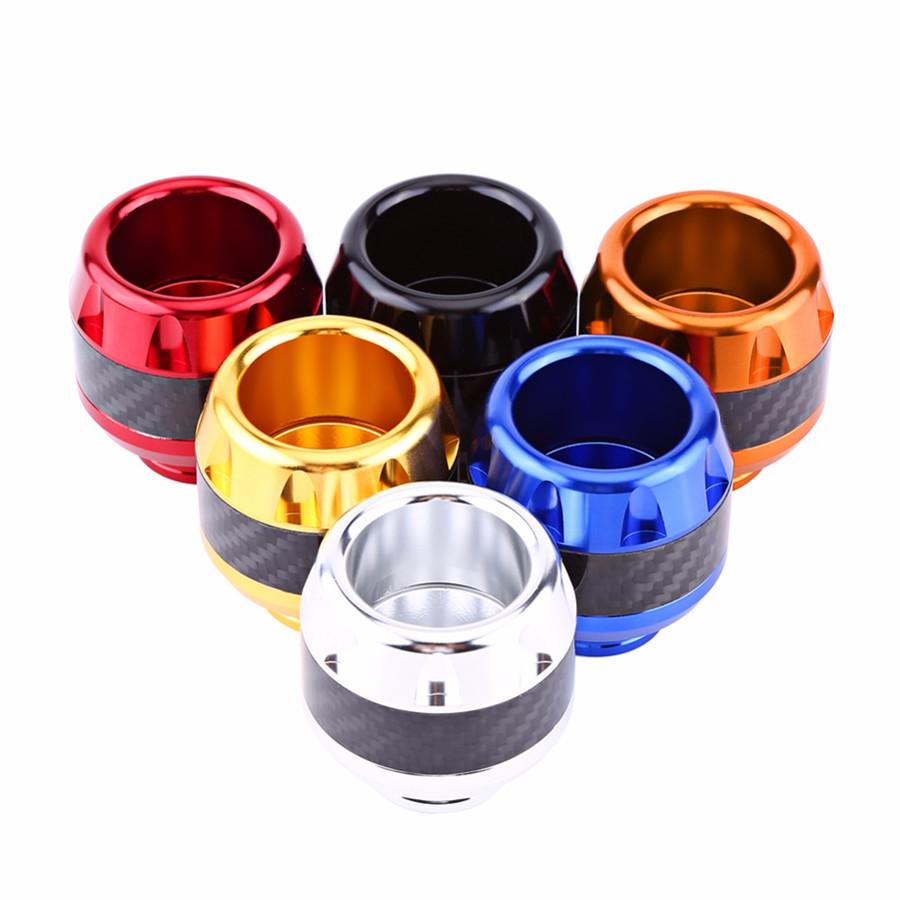 1 шт. Красные и из углеволокна Мотоциклетные Слайдеры Рамы Передней Вилки Защита от Падений Мо