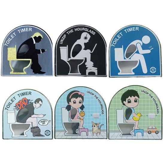 Уникальный чувствительный портативный песочные часы таймер декомпрессионная игрушка туалетные гаджеты