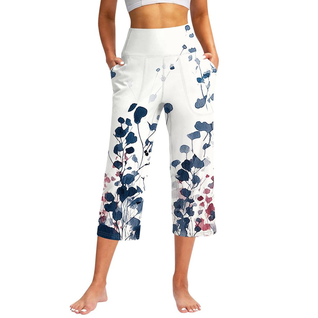 Женские повседневные брюки с карманами и высокой талией, спортивные штаны Seven Pants