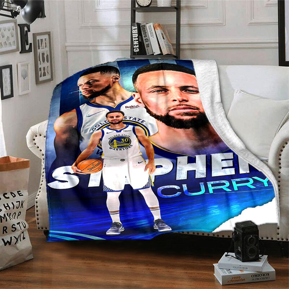 Steph Curry Star Game Out Blanket Soft & Cozy Perfect for Picnics Chair Seaside for All Occasions Modern Suitable for Gifting Relatives and Friends