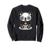 Bubble Boba Tea Kawaii Panda Bear Tapioca Milk Tea Gift Sweatshirt