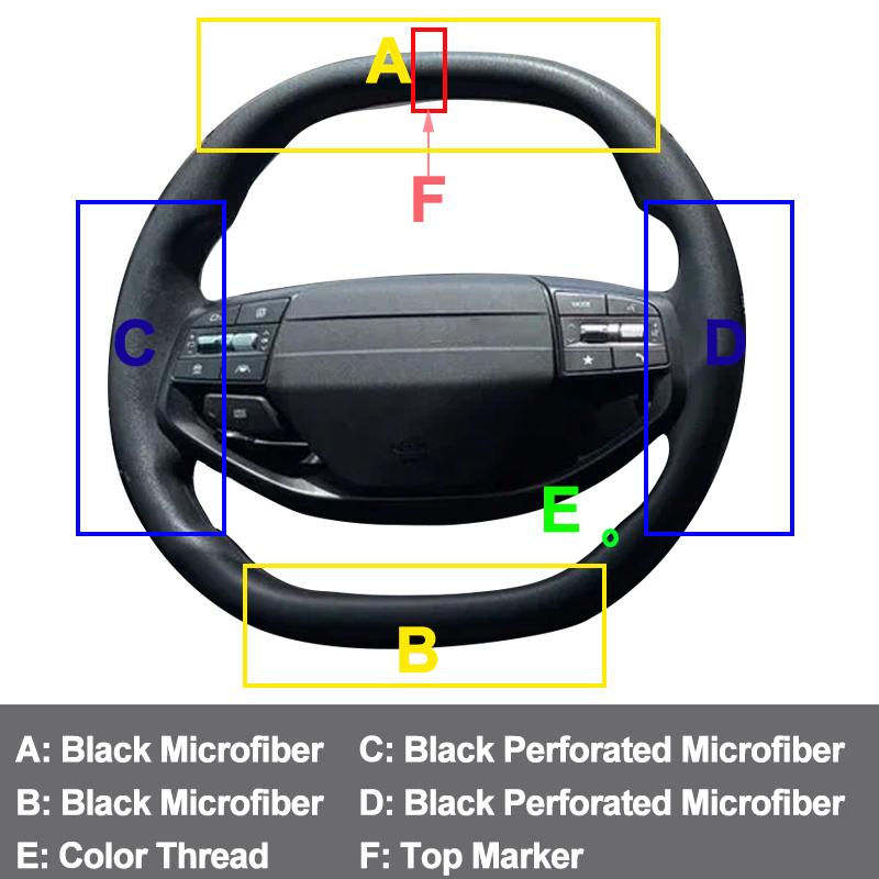 Новая DIY Ручная Прошивка Кожаного Чехла на Руль для Kia K4 2026 2026 2026 Классические Автомобильные Аксессуары для Модификации Интерьера