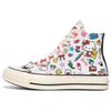 Hello Kitty x Chuck Taylor All-Star Наклейки Унисекс Кеды Белые Розово-Зеленые A17696C