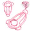 Upgraded Version FUFU Clip Panty Chastity Belt for Sissy Mimic Female Pussy Chastity Device Anti-Cheating Cock Cage Sex Toys18+