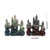 Aquarium Resin Castle Decoration Stone Cave Fish for Tank Accessories for Betta X3UC