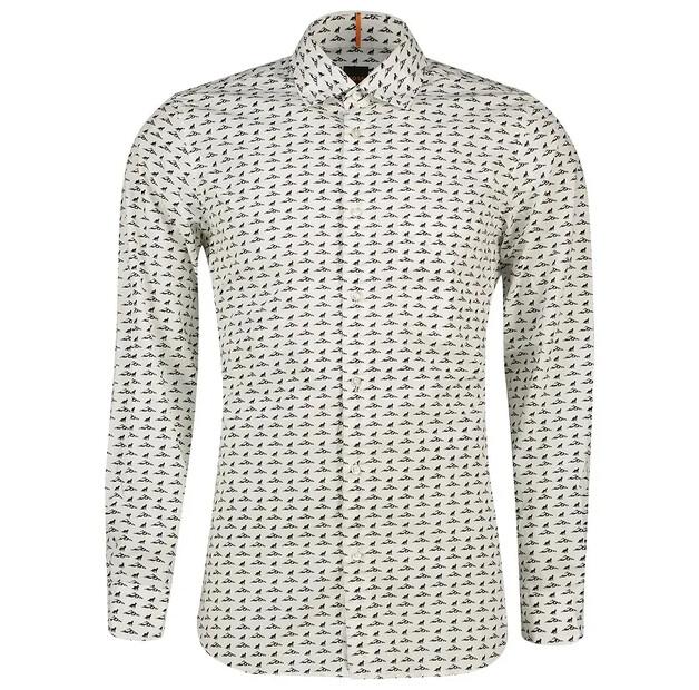 BOSS Remiton M 10260267 рубашка с длинным рукавом