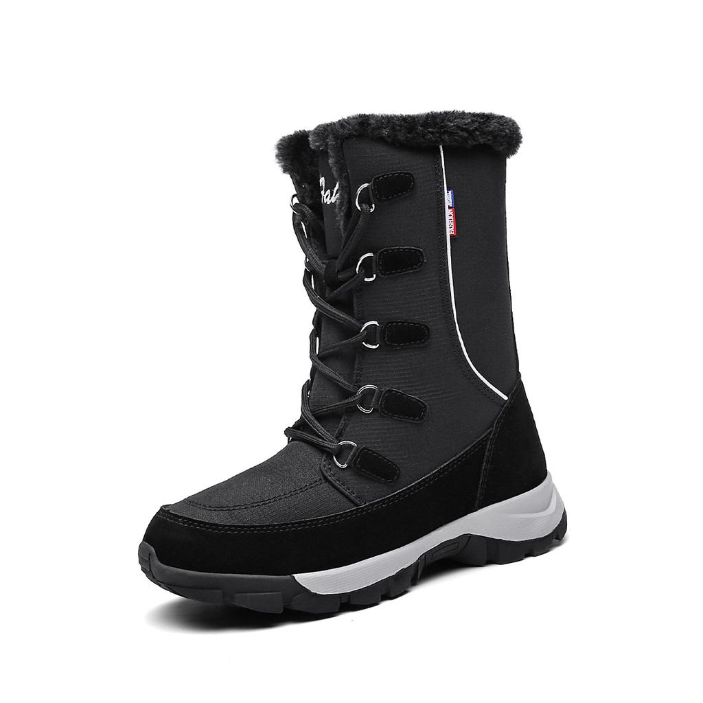 Women Winter Shoes Women Waterproof Snow Boots Fleece-lined Platform Comfortable Keep Warm Ankle Boots with Thick Women Boots