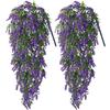 Artificial Flower Vine Faux Plants Wisteria Decoration