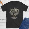 Jesus Highway To Heaven TShirt Mens and Womens Short Sleeve Cotton Tees Retro HipHop Tops Summer Blouse Men Clothing