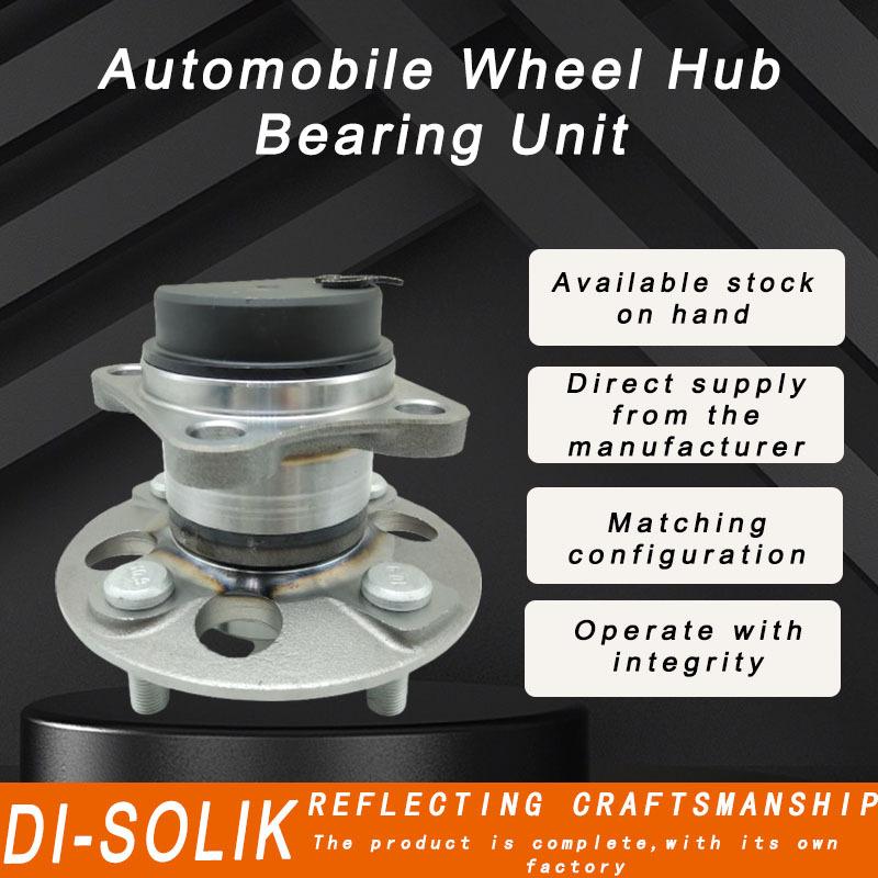 DI-SOLIK Auto Car Parts Rear Wheel Hub Bearing  Assembly 3104100-G38-L 3104100-G08 for Great Wall VOLEEX C30 ENRANGER G3 LINGAO