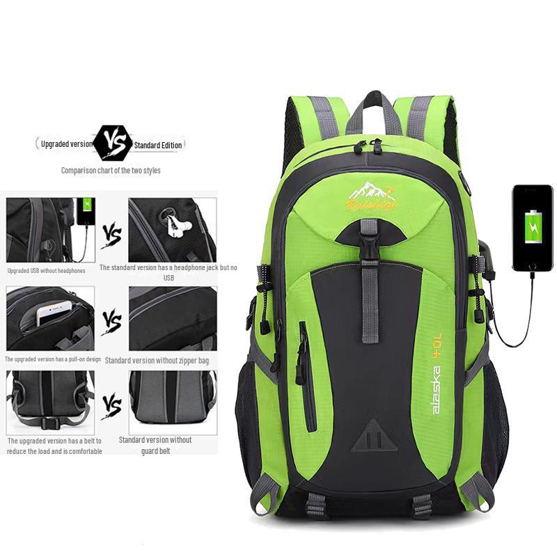 Мужской водонепроницаемый рюкзак для походов и активного отдыха на природе для путешествий и кемпинга