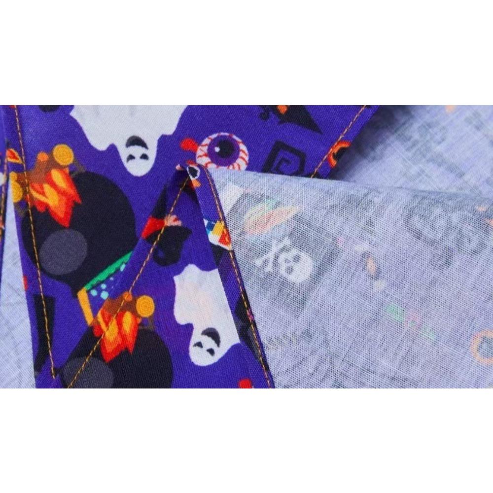 Halloween Pet Bandana Bib Polyester Triangle Scarf for Cats Dogs Fashion Accessory Holiday Costume Dress Up