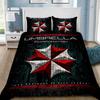 Exquisite 3D R-Resident E-Evil Duvet Cover Pillowcase Bedding Set Adult Boy Girl Bedroom Decoration Children Gift Single Double