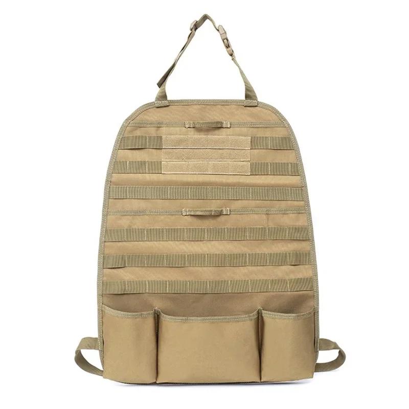 Тактическая сумка для хранения на заднее сиденье автомобиля, многофункциональная сумка для хранения на сиденье автомобиля, военная сумка для самостоятельного вождения и охоты