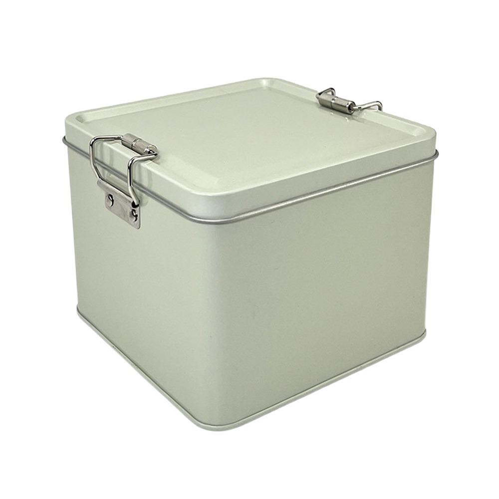 120*120*95мм Металлическая коробка для хранения Разноцветная конфетница Прочная защелка Жестяная коробка Контейнер для денег