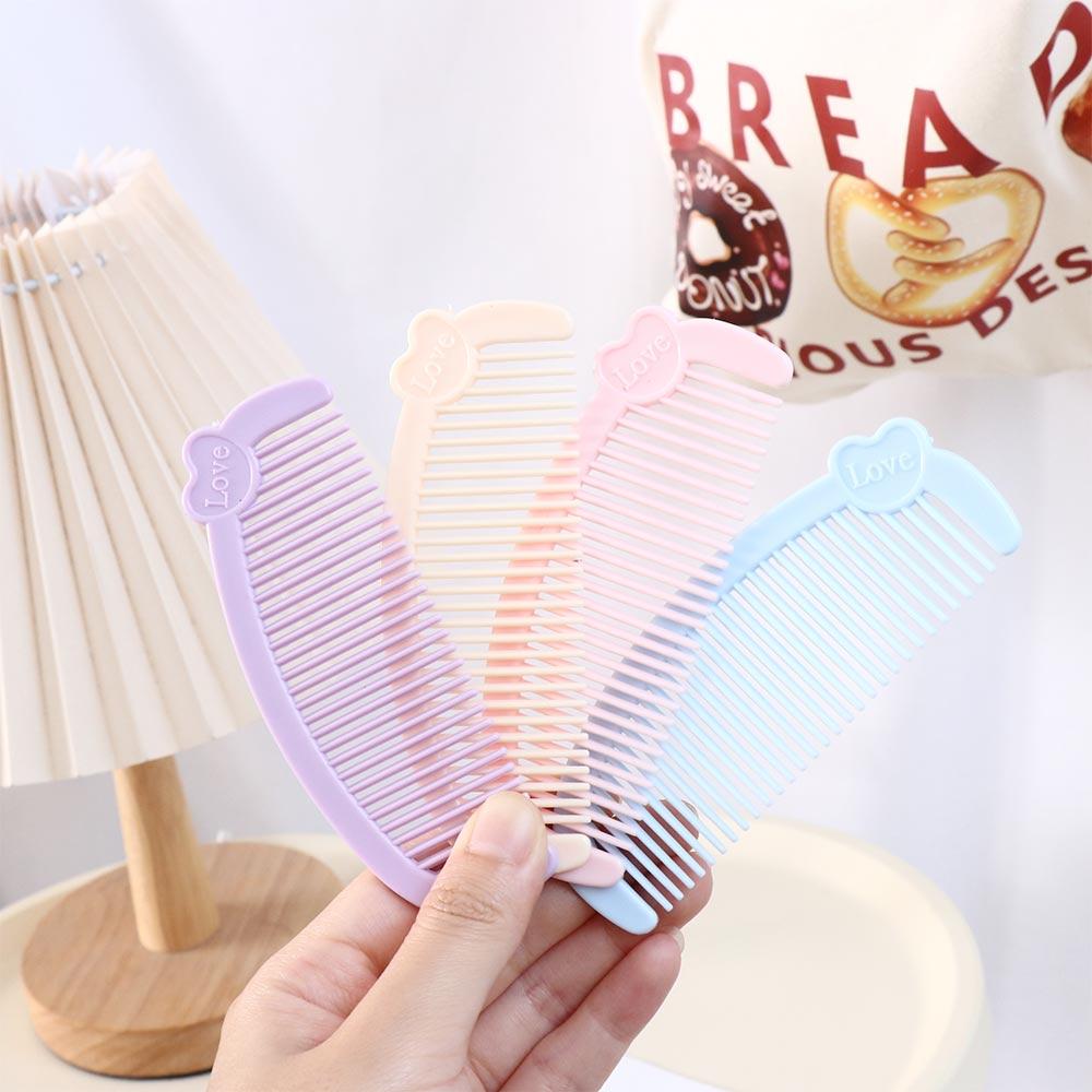 Love Cute Hair Comb Hair Care Kids Hair Brush Styling Tools Mini Comb Travel
