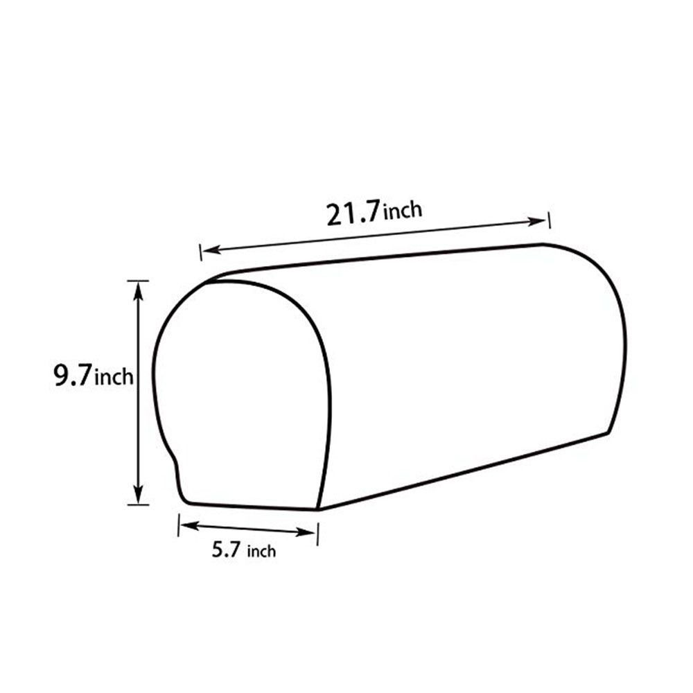 1pair Elastic Couch Arm Covers Solid Sofa Arm Protectors Sofa Armrest Covers Living Room Furniture
