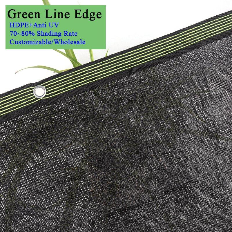 4/6/12PIN Black Sunshade Net Anti-UV Plant Cover Mesh Garden Sun Shed Gazebo Awning Outdoor Sun Shade Netting Shading 50~90%