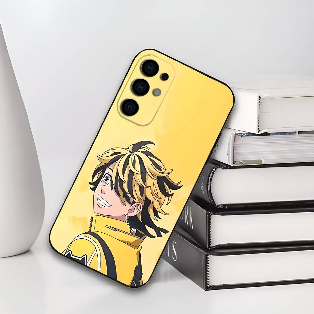 Чехол для телефона Kazutora Hanemiya T-Tokyo R-Revengers Силиконовый Мягкий Для Samsung S25,S24,S21,S22,S23,S30,Ultra,S20,Plus,Fe,Lite