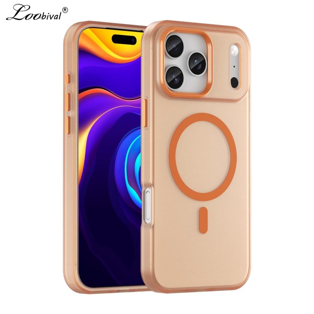 Matte Candy Color for Case for For Iphone 17 16 1 14 Pro Max 17 Air Plus 12 13 11 Magnetic Soft Silicone Shockproof Cover