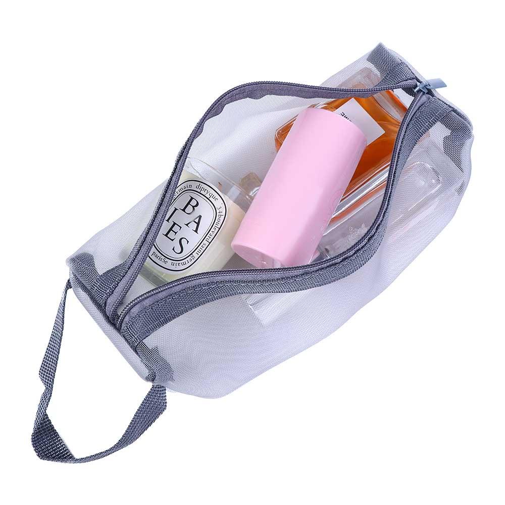 Capacity Transparent Korean Storage Bag Skin Care Storage Bag Zipper Makeup Bag Women Cosmetic Bag