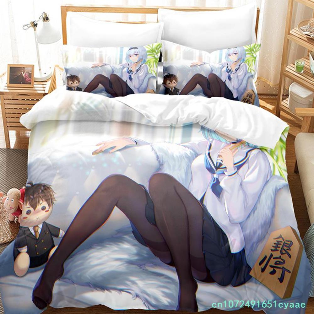 Работа Рюу никогда не заканчивается! Комплект постельного белья Single Twin Full Queen King Size Bed Set Adult Kid Bedroom Duvetcover Sets Anime