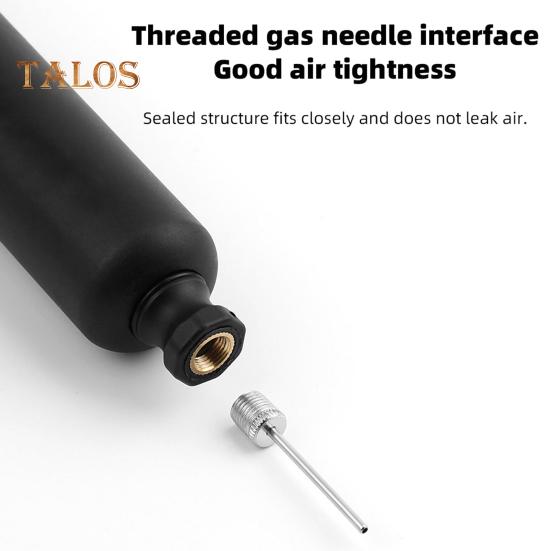 Спортивный насос для мячей Портативный воздушный насос для накачивания мячей с иглой для хранения Система накачивания Push And Pull Ручной насос для волейбола, баскетбола, футбола