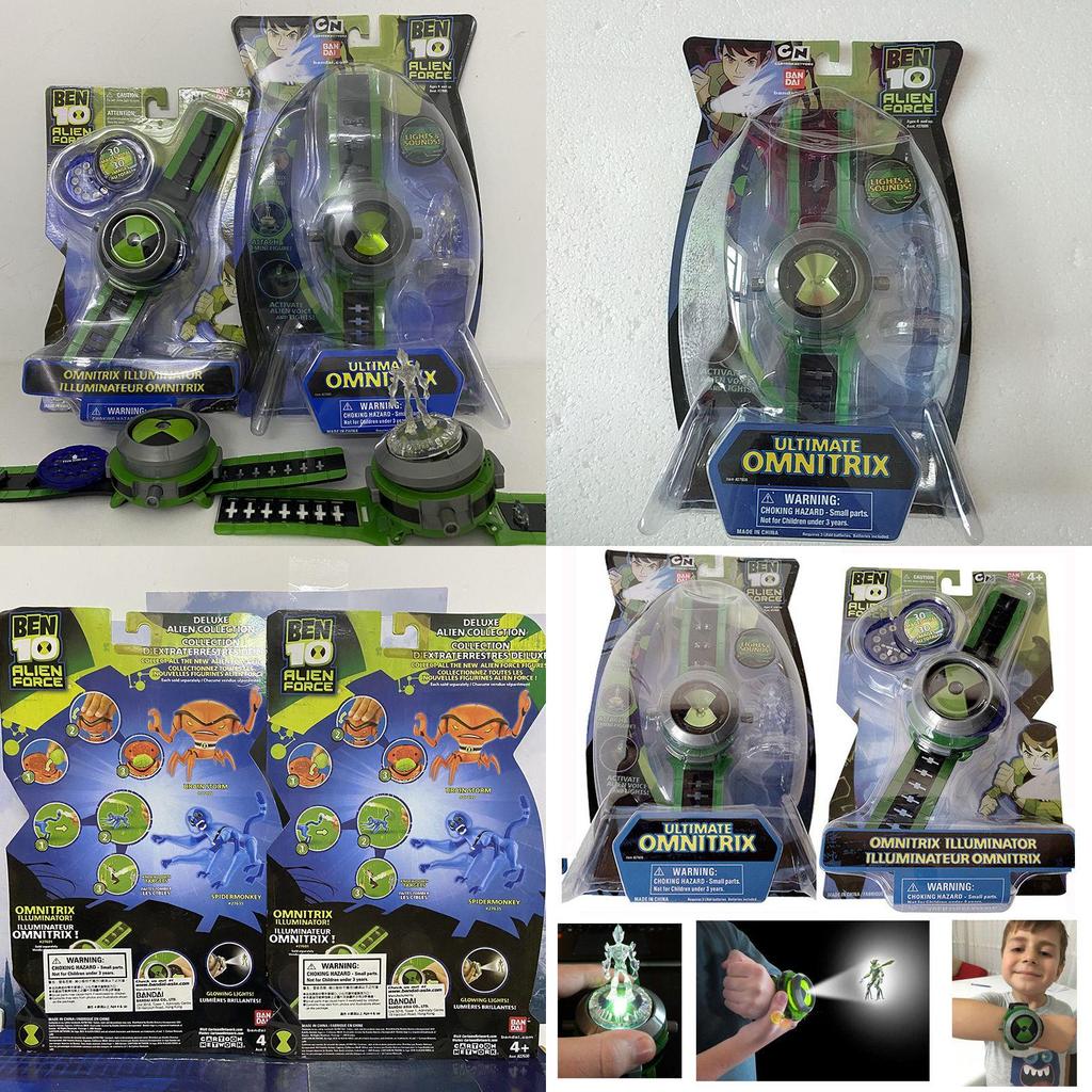 Ben10 Проекционные часы Омнитрикс Высококачественная детская игрушка с регулируемым ремешком и функцией вращения