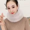 Imitation Fox Fur Collar Thick Scarf Warm Neck Protection Scarf Korean Winter Girl