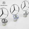 2025 Hot For Benz 1pcs 44mm 3D Metal Blue Chrome Star Bonnet Hood Logo Emblem Badge for Mercedes Benz W202 W203 W204 W208 W210 W