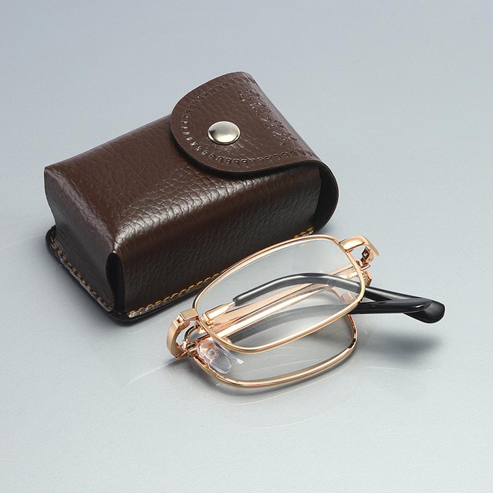 Definition Comfortable Folding Anti-fatigue Presbyonic Glasses Eyeglass Old man Reading Glasses