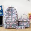 Sailrna Cartoon 3-Piece School Backpack Set