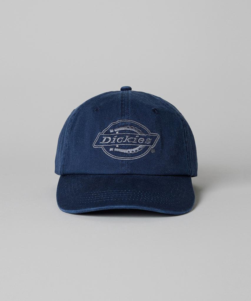 DICKIES Washed Mono Logo Ball Cap Navy