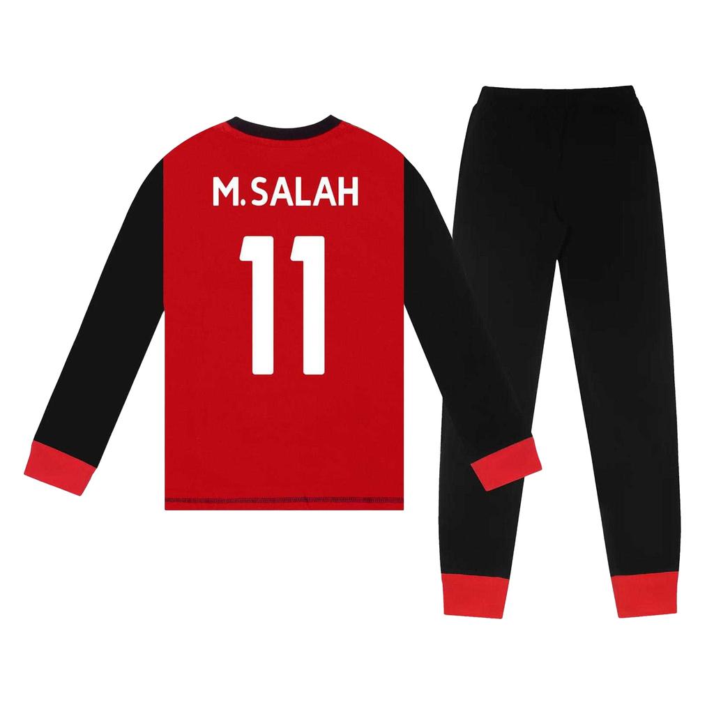 Liverpool FC Boys M.Salah 11 Long-Sleeved Long Pyjama Set
