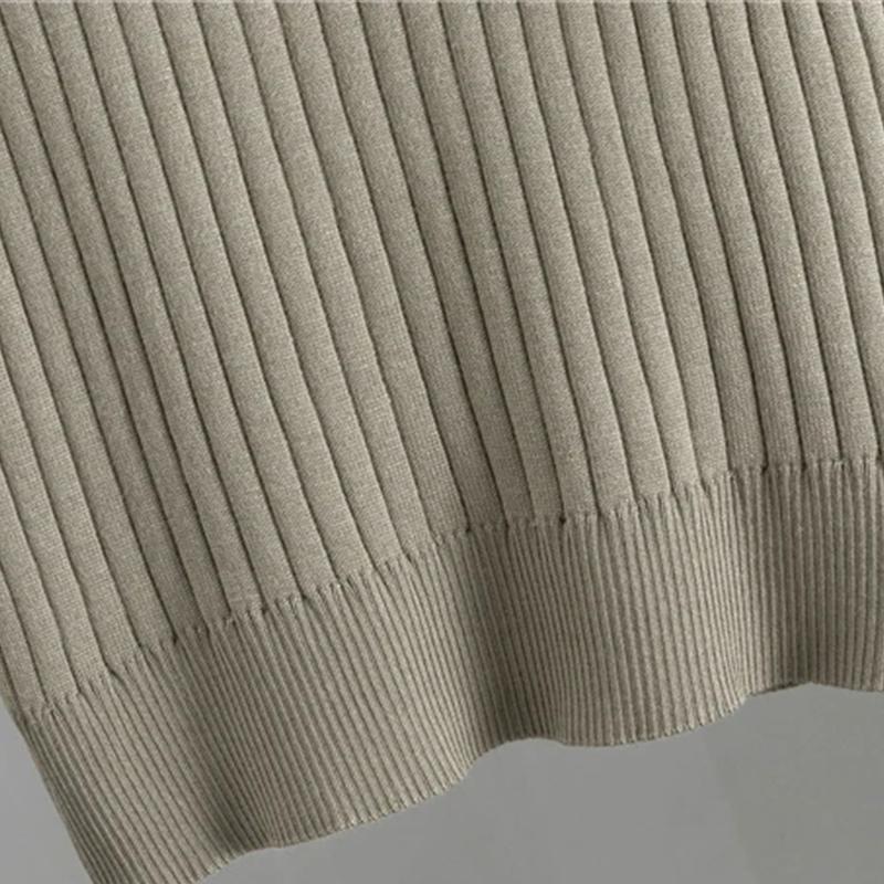 3PCS Повседневный Простой Вязаный Комплект Спортивный Костюм Свитер Куртка Без Рукавов Майка + Длинный Свитер Кардиган + Брюки Женский Костюм-Тройка Спортивный Костюм Для Девочек