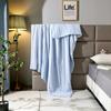 Ice Silk Summer Air Conditioning Cooling Quilt  Comforter Lightweight Blankets Skin-friendly Breathable Water Washable Fabric