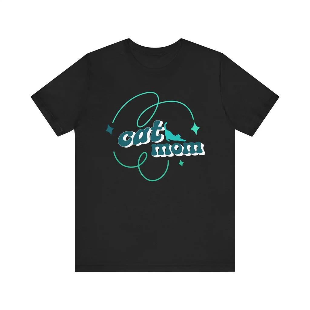 Cat Mom T Shirt Cute for Lovers Perfect Moms Jersey