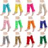 Furry Fleece-Lined Wool Knit Leg Warmers - Cozy Scrunch Socks for New Year and Christmas