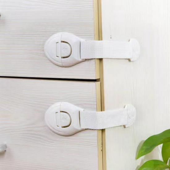 Child-Safe Multi-Functional Safety Lock for Wardrobes, Drawers, Refrigerators, and Doors