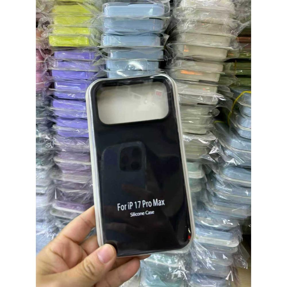 Ins Конфетный Цвет Официальный Чехол Для IPhone 17 Pro Max Air 16 15 14 Plus 13 12 Оригинальный Мягкий Жидкий Силикон Беспроводная Зарядка Защита От Падения Защитный Чехол