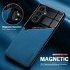 Чехол Samung A15 4G Кожаная Магнитная Задняя Крышка Для Samsung Galaxy A15 A25 A35 A55 5G A 15 25 35 55 ТПУ Рамка Защита Fundas