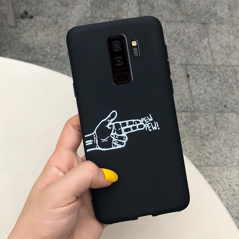 Чехол для Samsung Galaxy S9 Plus S9+ G965F Милый Конфетный Расписной Fundas Матовый Чехол для Samsung S9 S9+ S 9 Plus Чехол для Телефона Мягкие Сумки