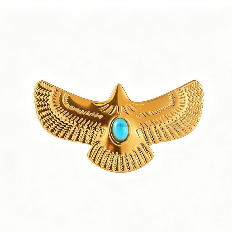 Stainless Steel Eagle Adjustable Finger Rings for Women Punk Gold Color Non Fading Ring Gothic Hip-Hop Waterproof Jewelry Gift