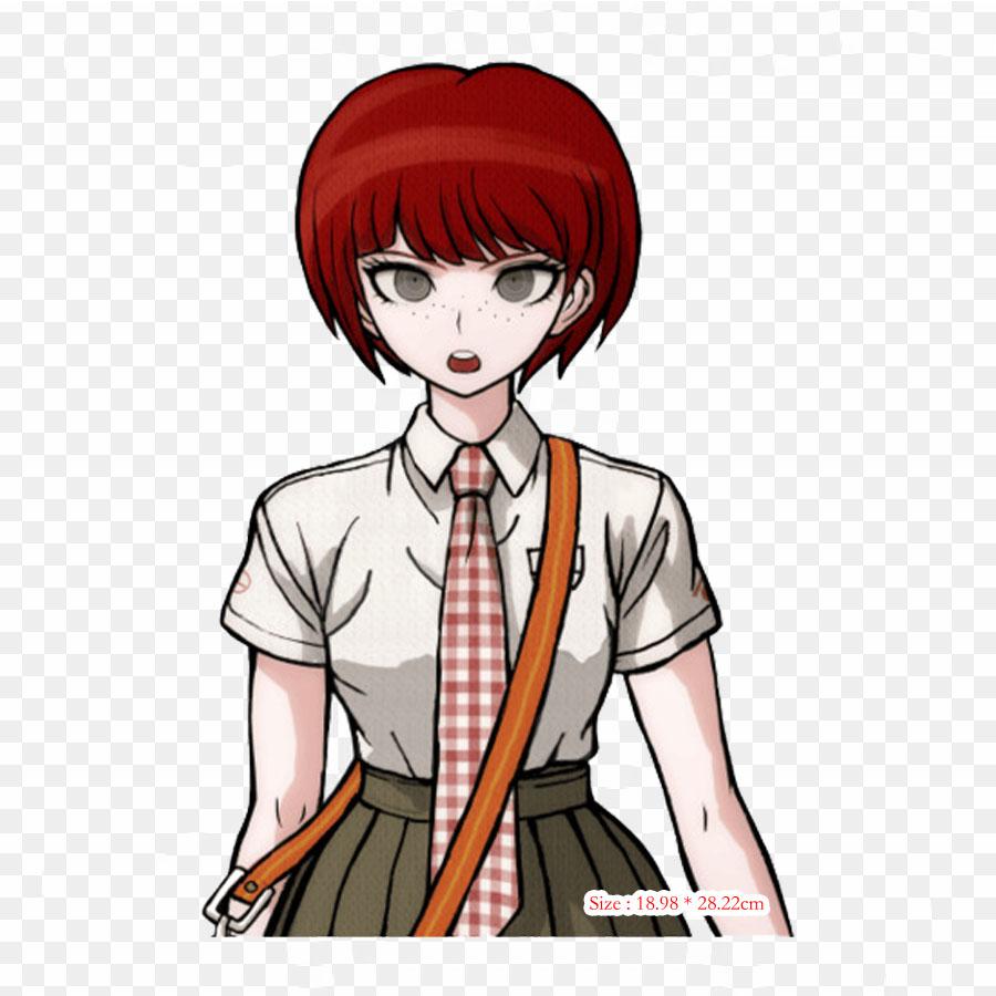 Leon Kuwata Danganronpa V3 Killing Harmony Leon Kuwata Print Sticker On Clothes DIY Thermal Stickers For T-Shirts Patch Iron On Transfer Patch