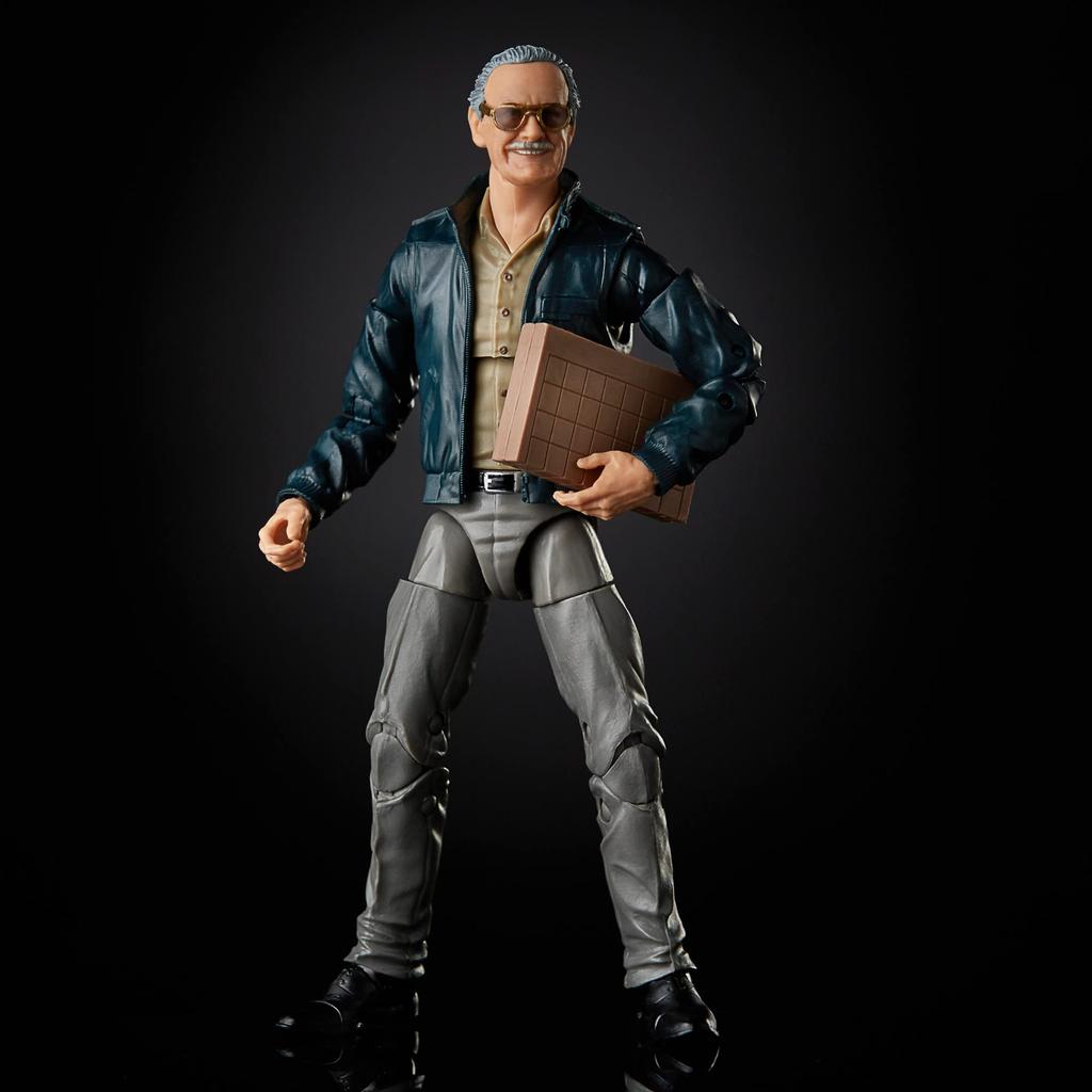 MARVEL Marvel Legends Series Стэн Ли 6-дюймовая фигурка E9658 Подлинная камео-роль Мстителей
