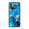 Чехол для телефона с изображением морского животного Дельфин для OPPO Find X5 A54 A53 A52 A9 2020 A16 A15 A95 A76 A74 A12 Reno7 SE Reno6 Pro Plus 5G
