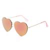 Women Fashion Heart Shaped Sunglasses Female Decorative Cut Edge Sun Glasses Anti-glare UV400 Anti-glare Shades Oculos De Sol