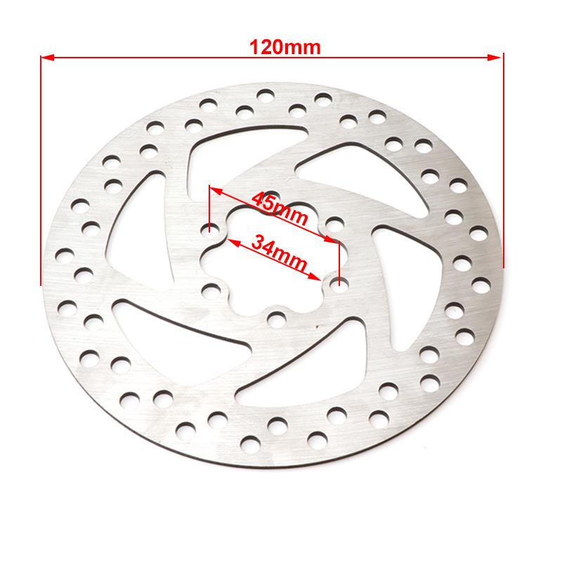 Brake Caliper Motorcycle Front/rear Disc Brake Calipers for 2 Strokes 33cc 43cc 49cc ATV Mini Bike Dirt Pocket Bike Go Kart