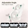60W Power LED Ceiling Fan Double Blades Ceiling Fan Light Fan Lamp Remote Control Fan  Kitchen Use